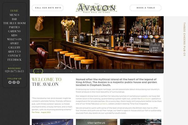 theavalonlondon.com site used Avalon-child