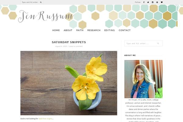 Primrose theme site design template sample