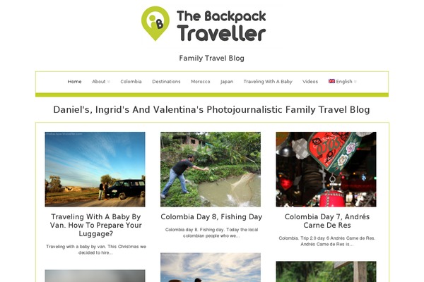 GeneratePress theme site design template sample