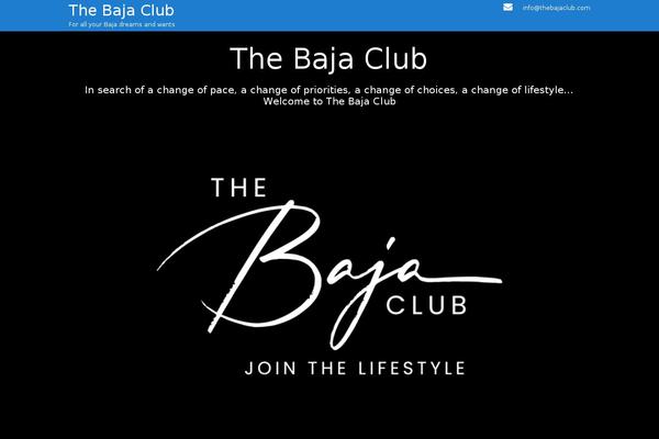 thebajaclub.com site used Under-construction-lite