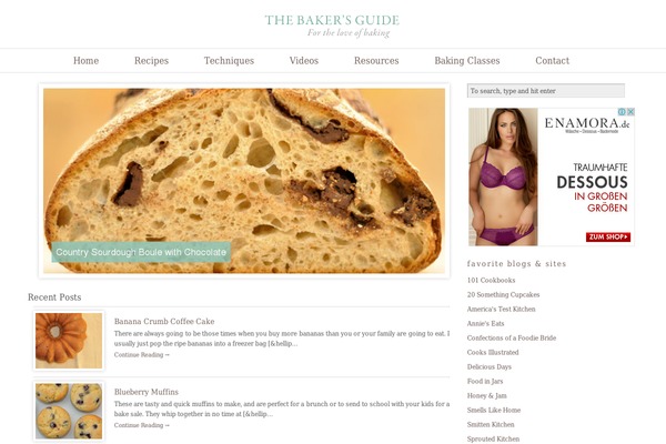 thebakersguide.com site used Love-to-bake