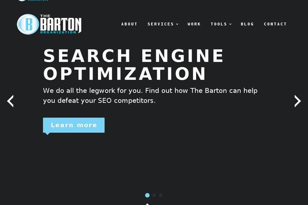 Site using Barton-browser-warn plugin