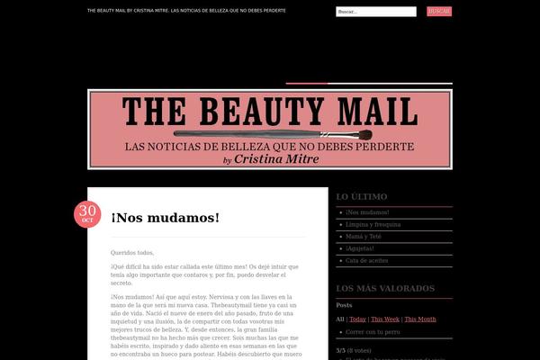 thebeautymail.com site used Megaphone