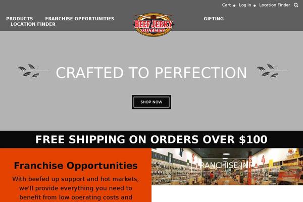 thebeefjerkyoutlet.com site used Beefjerky