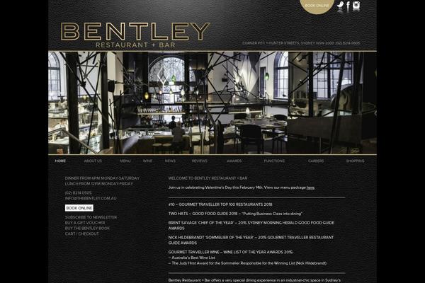 bentley theme websites examples
