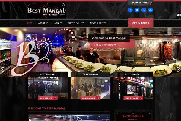 mangal theme websites examples