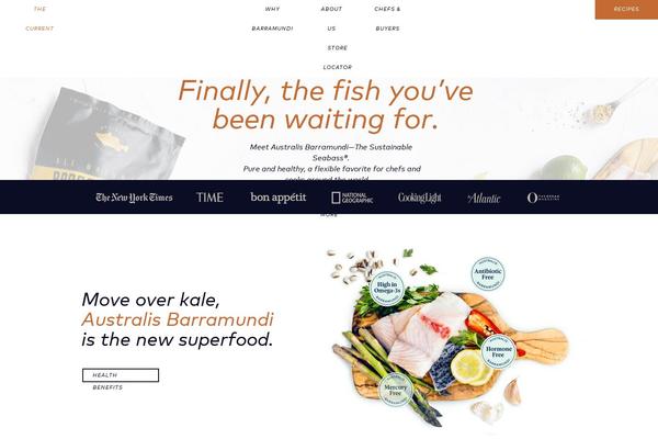 thebetterfish.com site used Australis