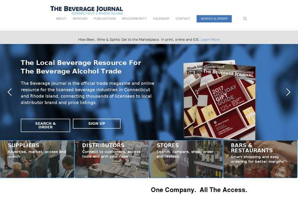 thebeveragejournal.com site used Salient-childv8