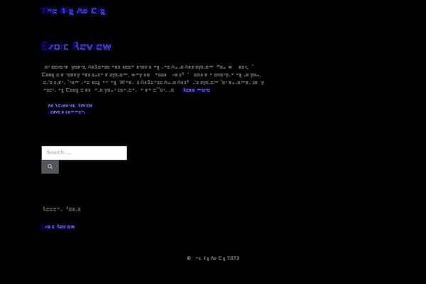 GeneratePress theme site design template sample