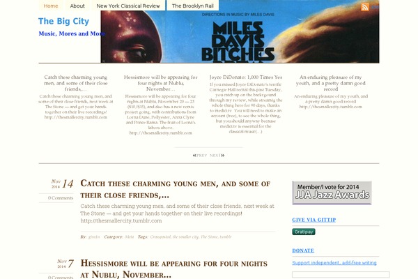 thebigcityblog.com site used The-big-city-blog