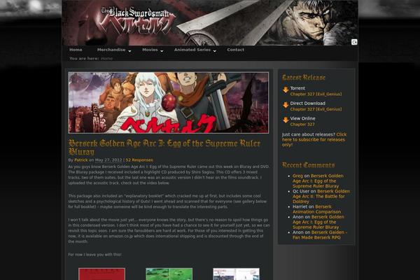 berserk WordPress theme, websites list used berserk theme berserk theme websites examples