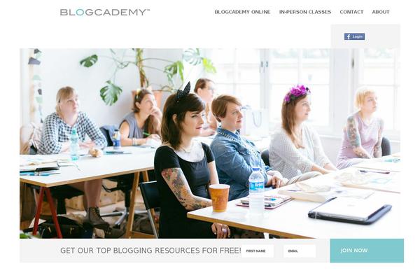 theblogcademy.com site used Tbc