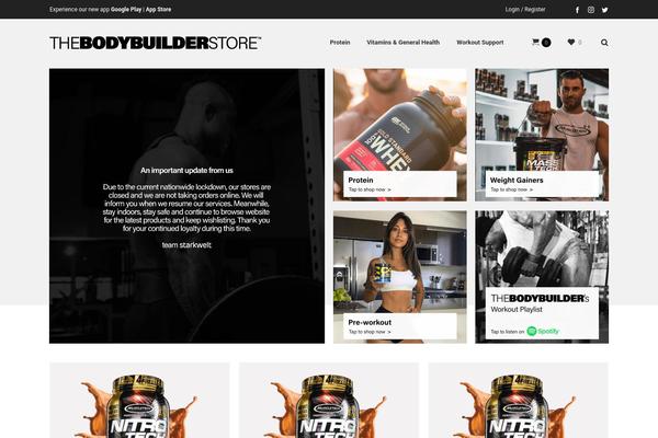 thebodybuilderstore.com site used Mainfiles