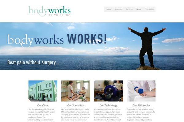 thebodyworksclinic.com site used Metrolium-v1.2.20