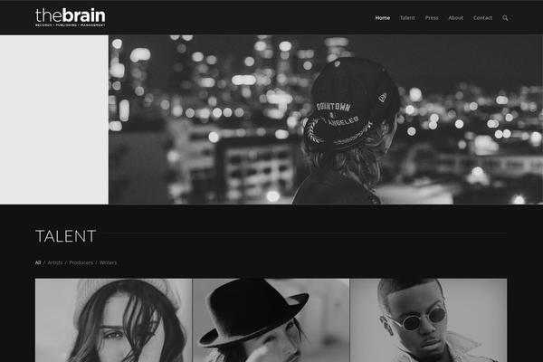 thebrainmusic.com site used Thebraincore