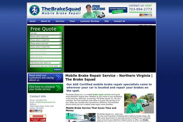 thebrakesquad.com site used The-brake-squad