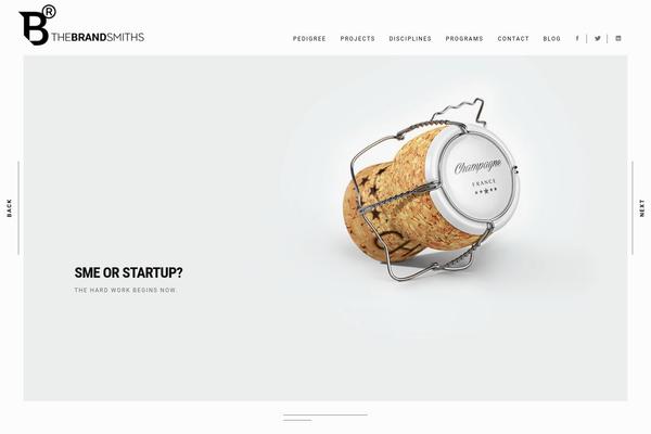 thebrandsmiths.com site used Brandsmiths