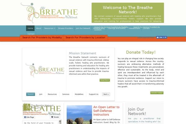 thebreathenetwork.org site used Perritowp
