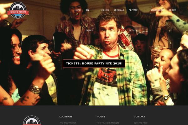 thebrewproject.com site used Bridgetheme