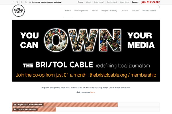 thebristolcable.org site used Bristolcable