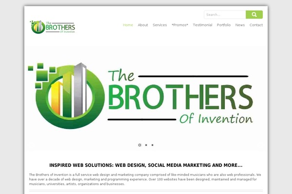 thebrothersofinvention.com site used Terminus