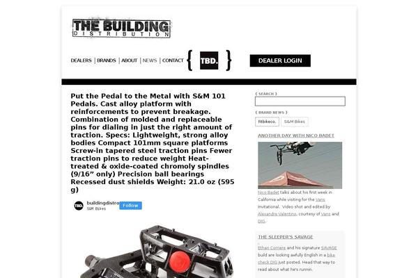 thebuildingdistro theme websites examples