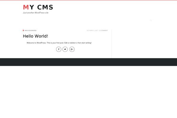 SmartMag theme site design template sample