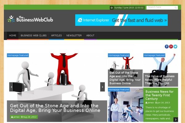 thebusinesswebclub.com site used Crypto-news