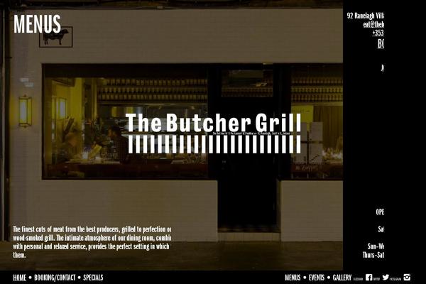 thebutchergrill.ie site used Build