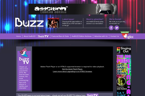 thebuzzmag.ca site used Thebuzz-child