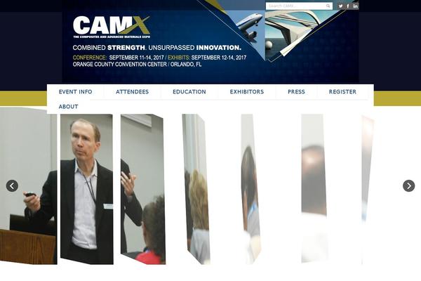 thecamx.org site used Camx