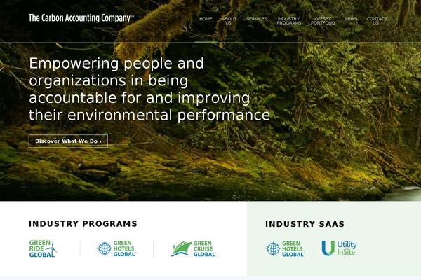 thecarbonaccountingcompany.com site used Tcac