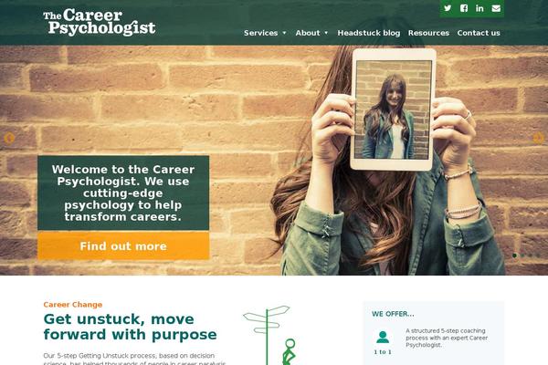 thecareerpsychologist.com site used Carpsy