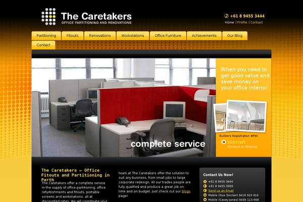 thecaretakers.com.au site used Thecaretakers