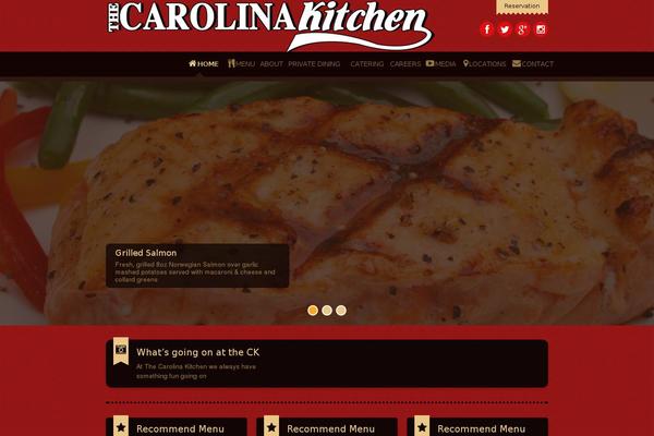 Dine & Drink theme site design template sample