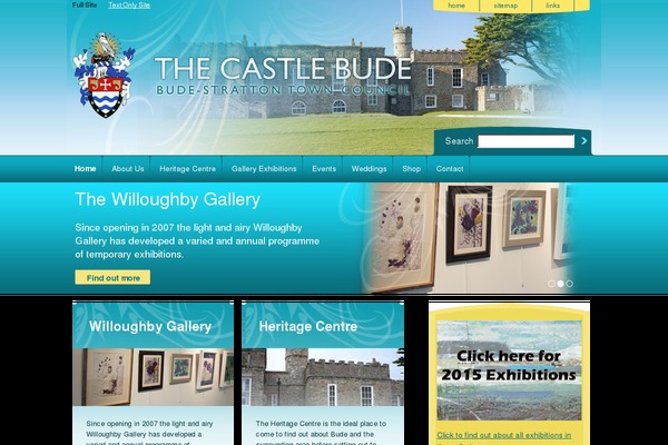 thecastlebude.org.uk site used TheGov