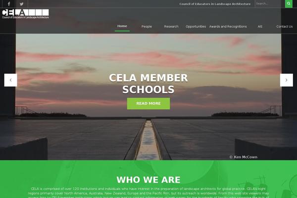 thecela.org site used Cela