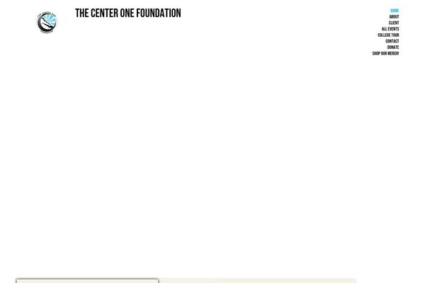 thecenter1foundation.org site used Fundor