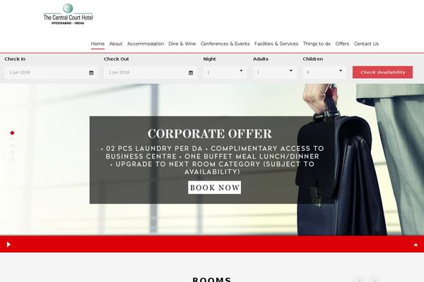 Hotello theme site design template sample