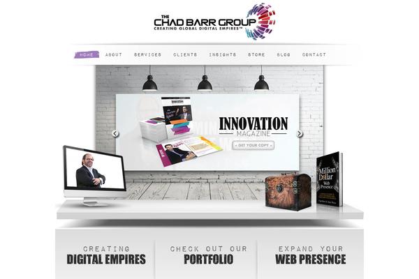 thechadbarrgroup.com site used Chad-barr-group