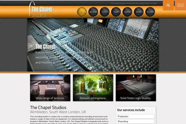 Steve theme site design template sample