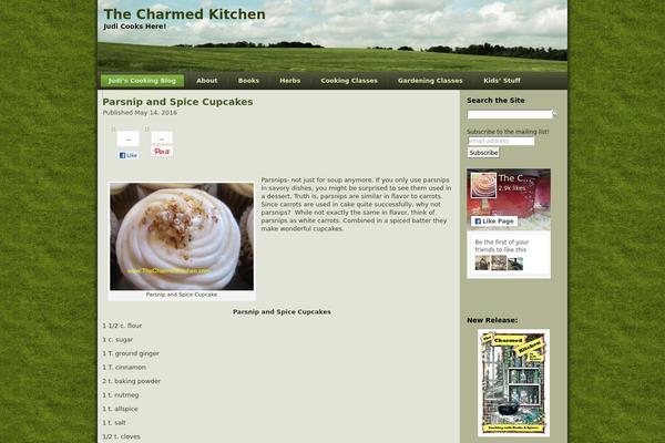 thecharmedkitchen.com site used Judi