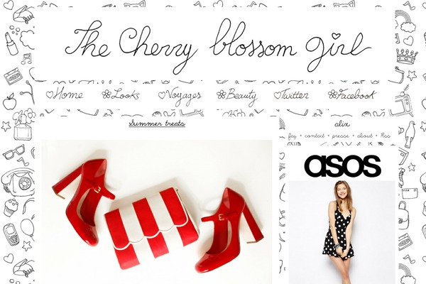 thecherryblossomgirl.com site used Thecherryblossomgirl