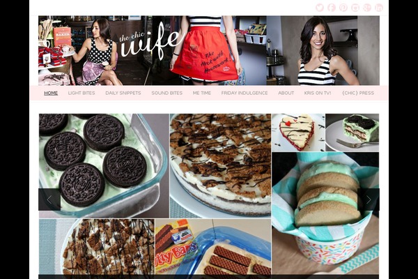 thechicwife.com site used Lacerta-master