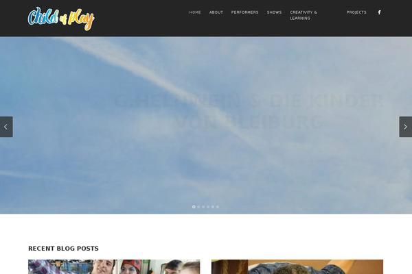 King Size theme site design template sample