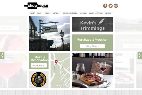 thechophouse.ie site used Chophouse