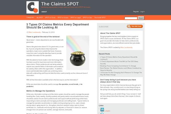 Carrington Blog theme site design template sample