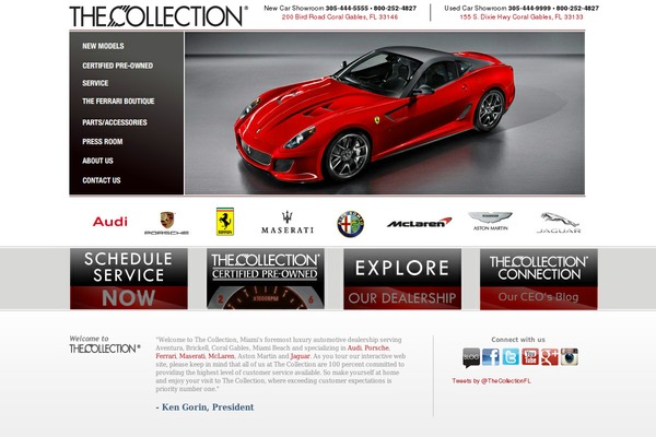 thecollection.com site used Thecollection