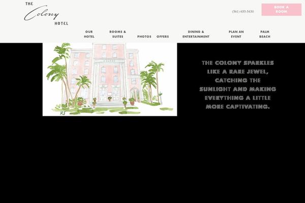 colony WordPress theme, websites list used colony theme colony theme websites examples