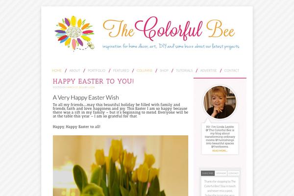 thecolorfulbee.com site used Colorfulbee_wp